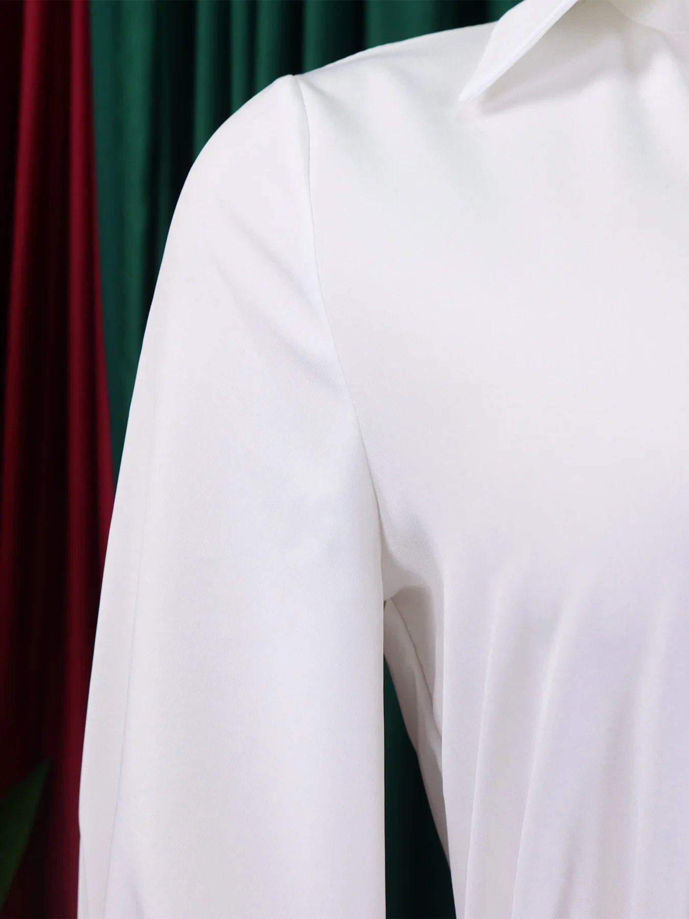 الربيع والخريف الملابس النسائية الجديدة مزاجه التنقل أنيقة بلون بالإضافة إلى حجم فستان سبعة أرباع الأكمام