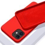 ⁦Solid Color Soft Silicone Case for iPhone⁩ - الصورة ⁦4⁩